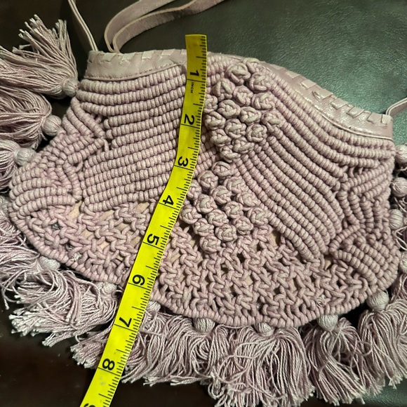 Macrame purse - Picture 4 of 8